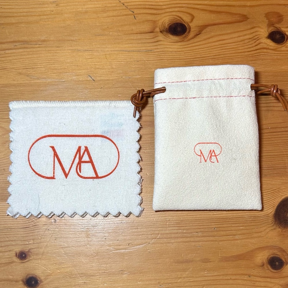Marla Aaron Jewelry Pouch and cleaning cloth
